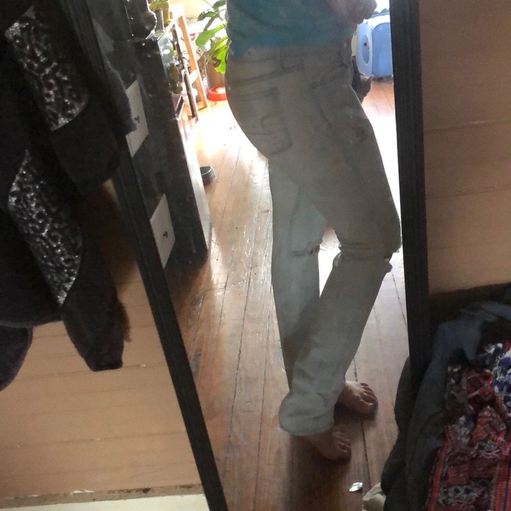 AE acid washed jeans